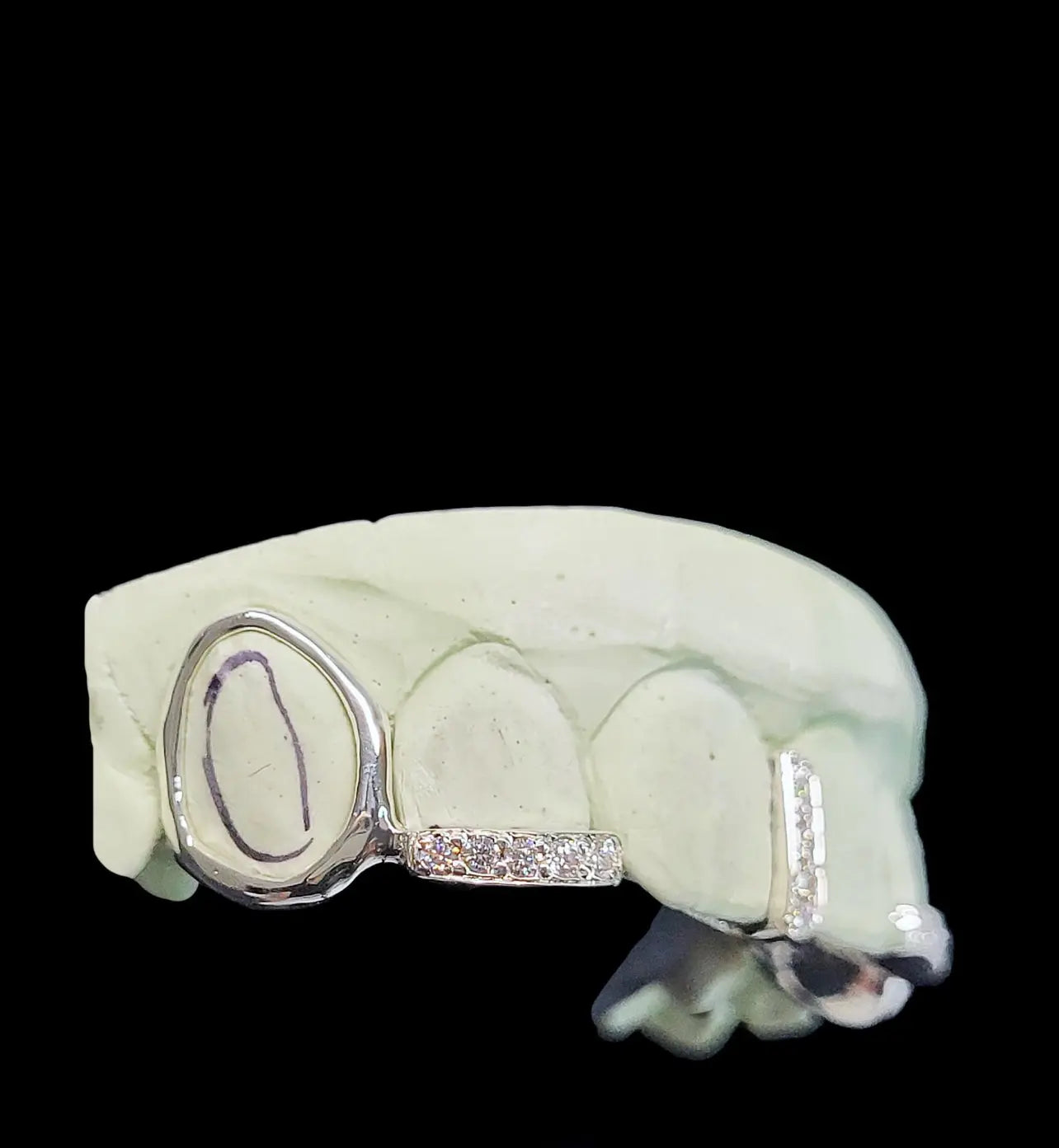 Orbit Silver Grillz Hollywood Grillz