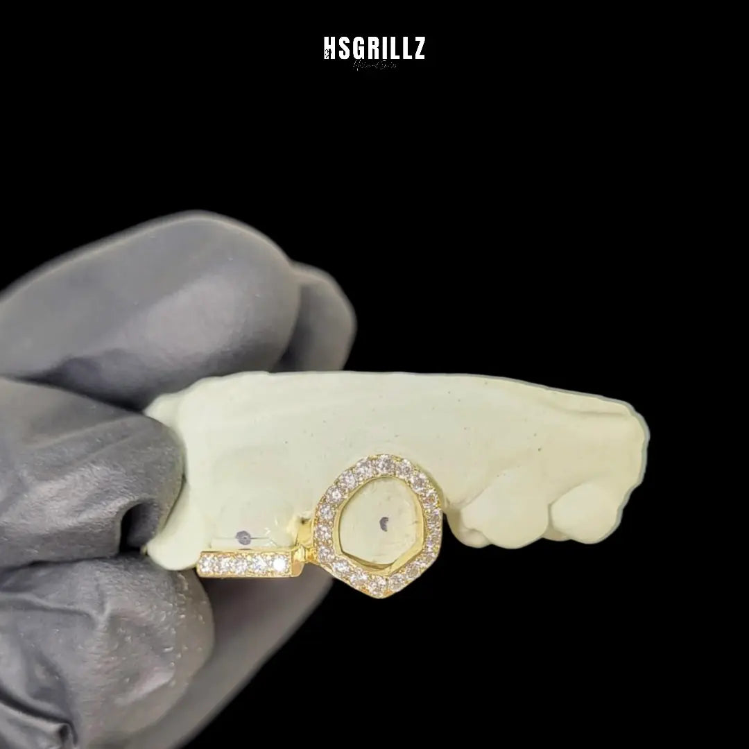 Barre de Diamant Grillz Hollywood Grillz